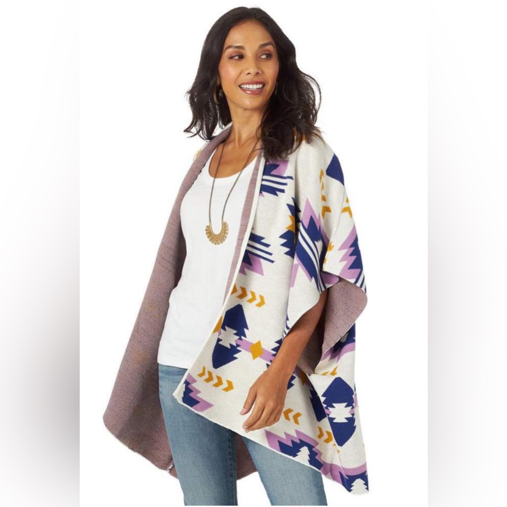 Wrangler Retro Poncho Sweater